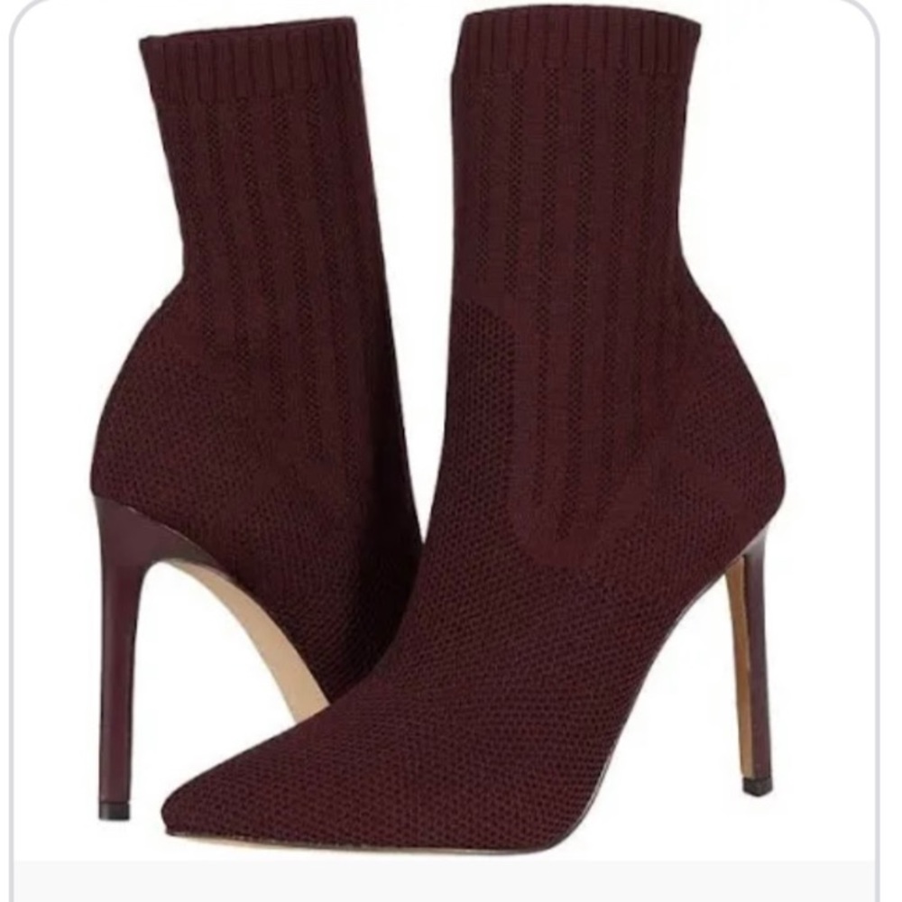 ❤️‍🔥”WOMENS KNIT POINTED TOE ANKLE BOOT”❤️‍🔥